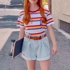 BDG paperbag shorts - Max Mayfield season 3